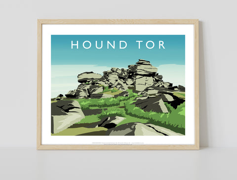 Hound Tor By Artist Richard O'Neill - Premium Art Print