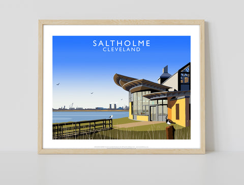 Saltholme, Cleveland By Artist Richard O'Neill - Art Print