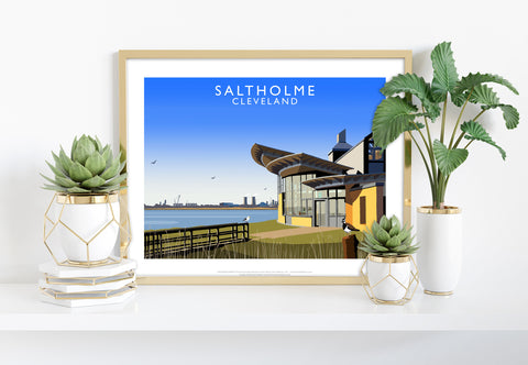 Saltholme, Cleveland By Artist Richard O'Neill - Art Print