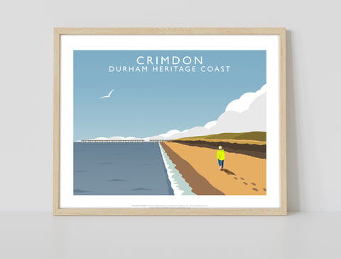 Crimdon, Durham Heritage Coast By Richard O'Neill Art Print