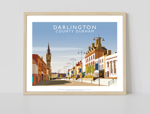 Darlington, County Durham By Richard O'Neill Art Print