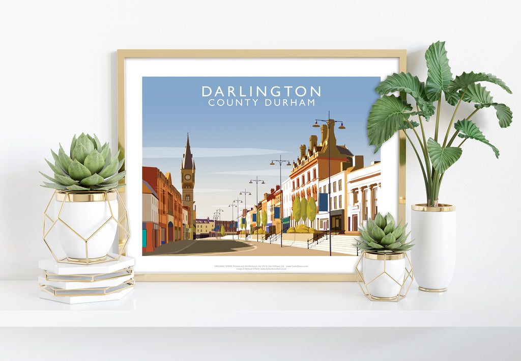 Darlington, County Durham By Richard O'Neill Art Print