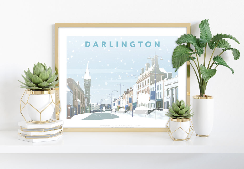 Darlington By Artist Richard O'Neill - Premium Art Print