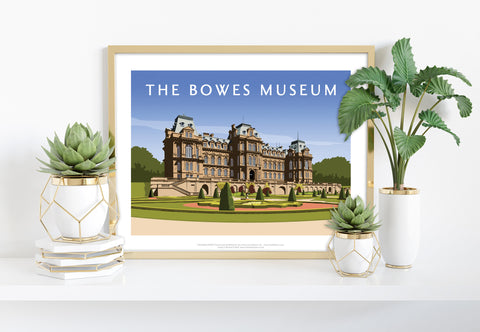 The Bowes Museum, Barnard Castle, Durham - 11X14inch Premium Art Print