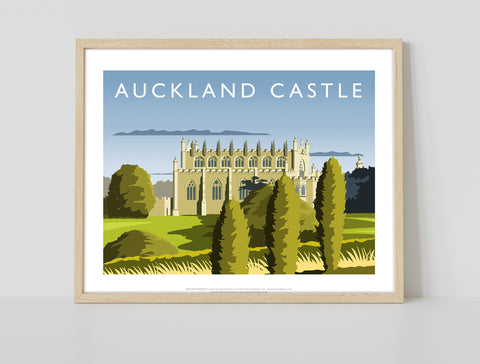 Auckland Castle By Artist Richard O'Neill - Art Print