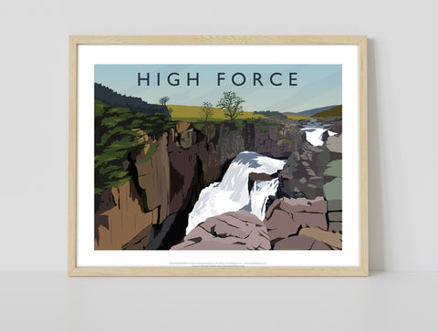 High Force By Artist Richard O'Neill - Premium Art Print
