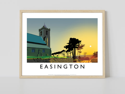Easington By Artist Richard O'Neill - Premium Art Print