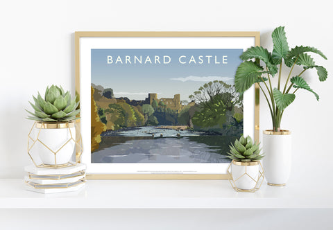 Barnard Castle By Artist Richard O'Neill - 11X14inch Premium Art Print