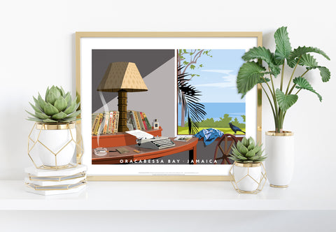 Oracabessa Bay, Jamaica By Artist Richard O'Neill Art Print
