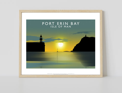 Port Erin Bay, Isle Of Man By Richard O'Neill Art Print