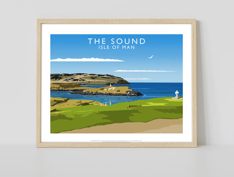 The Sound, Isle Of Man By Artist Richard O'Neill Art Print
