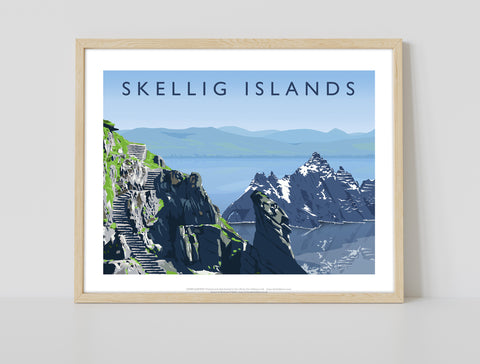 Skelling Islands By Artist Richard O'Neill - Art Print