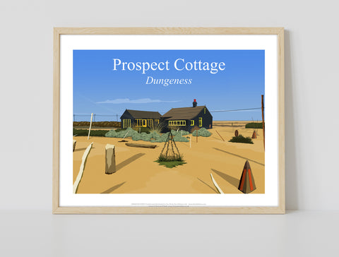Prospect Cottage, Dungeness By Richard O'Neill Art Print