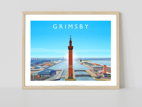 Grimsby By Artist Richard O'Neill - 11X14inch Premium Art Print