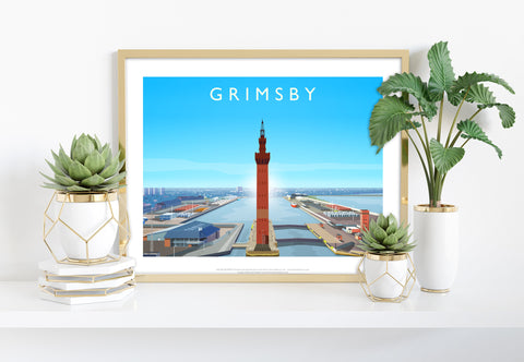 Grimsby By Artist Richard O'Neill - 11X14inch Premium Art Print