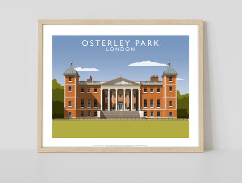 Osterley Park, London By Artist Richard O'Neill Art Print