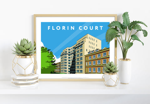 Florin Court By Artist Richard O'Neill - Premium Art Print