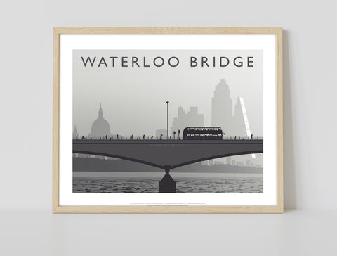 Waterloo Bridge By Artist Richard O'Neill - Art Print