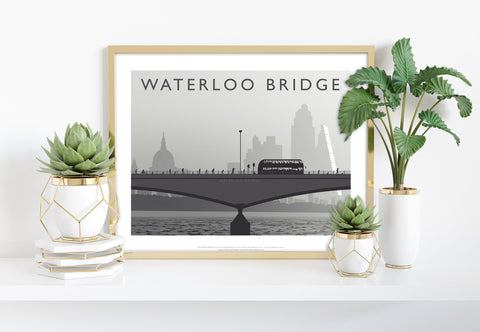 Waterloo Bridge By Artist Richard O'Neill - Art Print