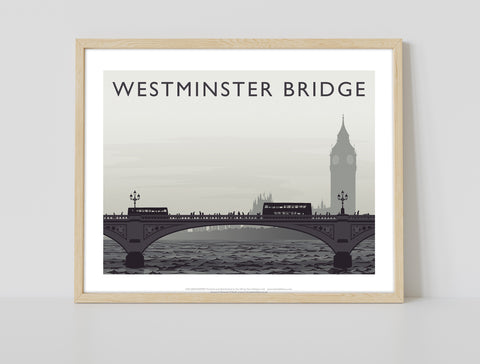 Westminster Bridge By Artist Richard O'Neill - Art Print