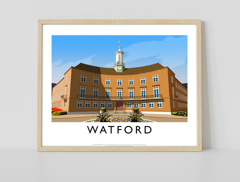 Watford By Artist Richard O'Neill - 11X14inch Premium Art Print