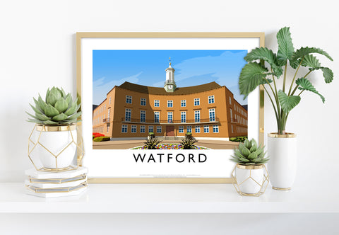 Watford By Artist Richard O'Neill - 11X14inch Premium Art Print