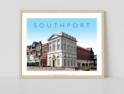 Southport By Artist Richard O'Neill - Premium Art Print