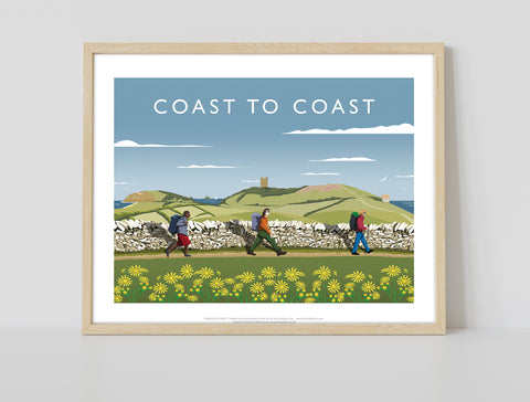 Coast To Coast By Artist Richard O'Neill - 11X14inch Premium Art Print