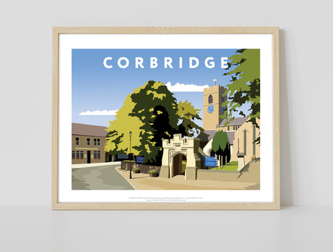 Corbridge By Artist Richard O'Neill - Premium Art Print