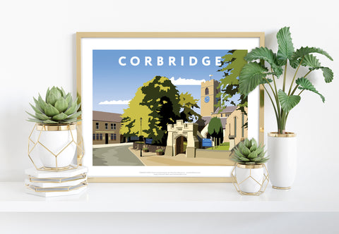Corbridge By Artist Richard O'Neill - Premium Art Print
