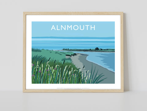 Alnmouth By Artist Richard O'Neill - Premium Art Print
