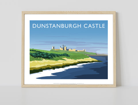 Dunstanburgh Castle By Artist Richard O'Neill - Art Print