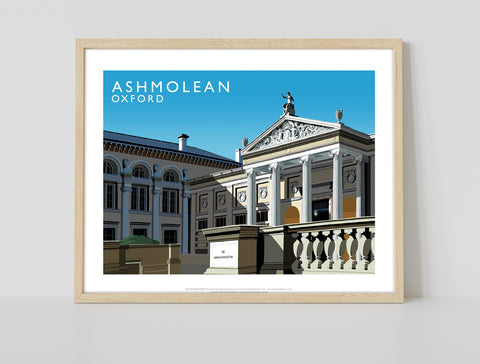 Ashmolean, Oxford By Artist Richard O'Neill - Art Print