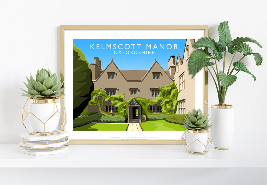 Kelmscott Manor, Oxfordshire By Richard O'Neill Art Print