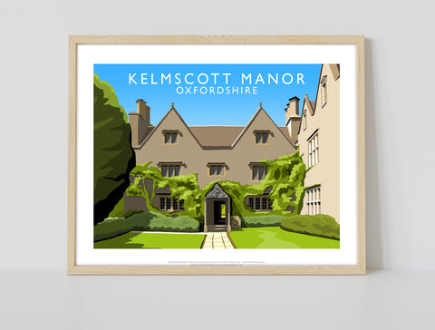 Kelmscott Manor, Oxfordshire By Richard O'Neill Art Print