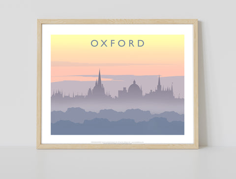 Oxford By Artist Richard O'Neill - 11X14inch Premium Art Print