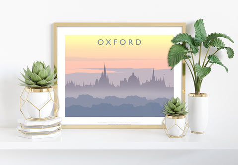 Oxford By Artist Richard O'Neill - 11X14inch Premium Art Print
