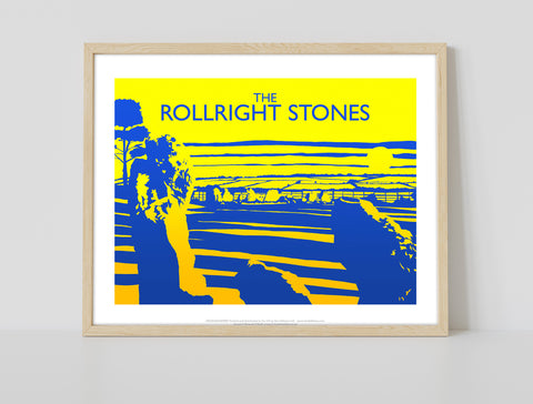 Rollright Stones By Artist Richard O'Neill - Art Print