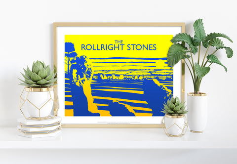 Rollright Stones By Artist Richard O'Neill - Art Print