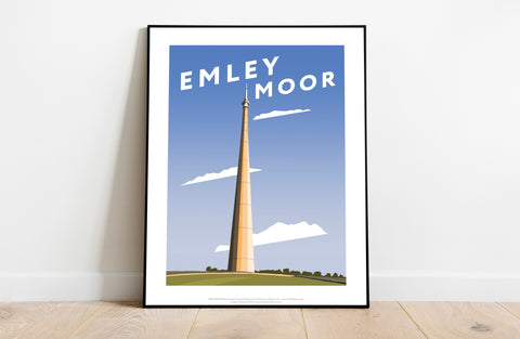 Emley Moor - 11X14inch Premium Art Print