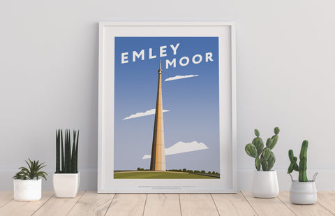 Emley Moor - 11X14inch Premium Art Print