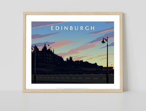 Edinburgh, Dawn By Artist Richard O'Neill - Art Print