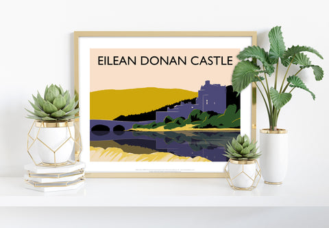 Eilean Donan Castle By Artist Richard O'Neill - Art Print