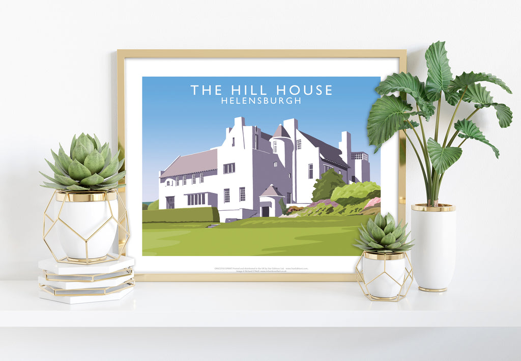 The Hill House, Helensburgh By Richard O'Neill Art Print