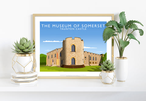 Museum Of Somerset, Taunton Castle - Art Print