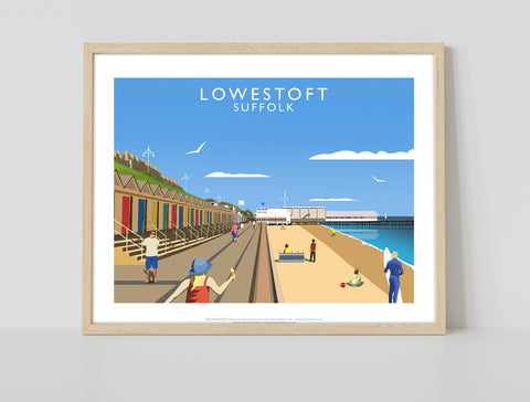 Lowestoft, Suffolk By Artist Richard O'Neill - Art Print