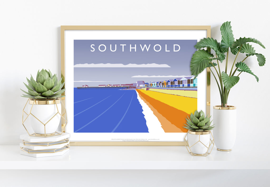 Southwold By Artist Richard O'Neill - Premium Art Print