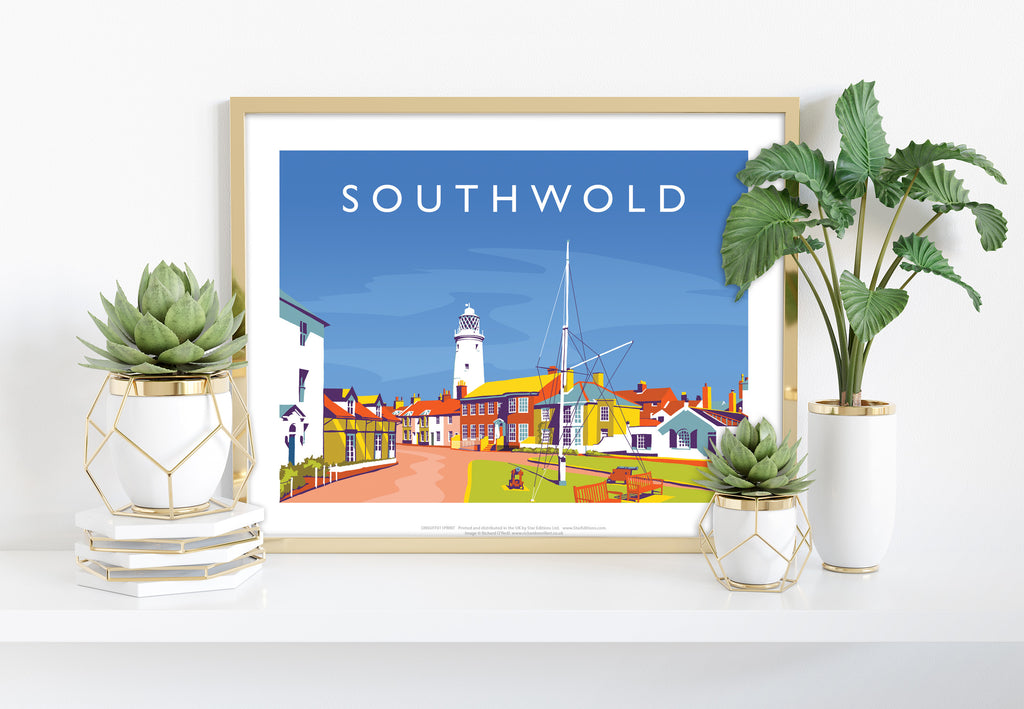 Southwold By Artist Richard O'Neill - Premium Art Print