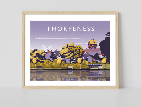 Thorpeness By Artist Richard O'Neill - Premium Art Print