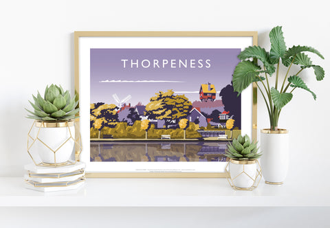 Thorpeness By Artist Richard O'Neill - Premium Art Print